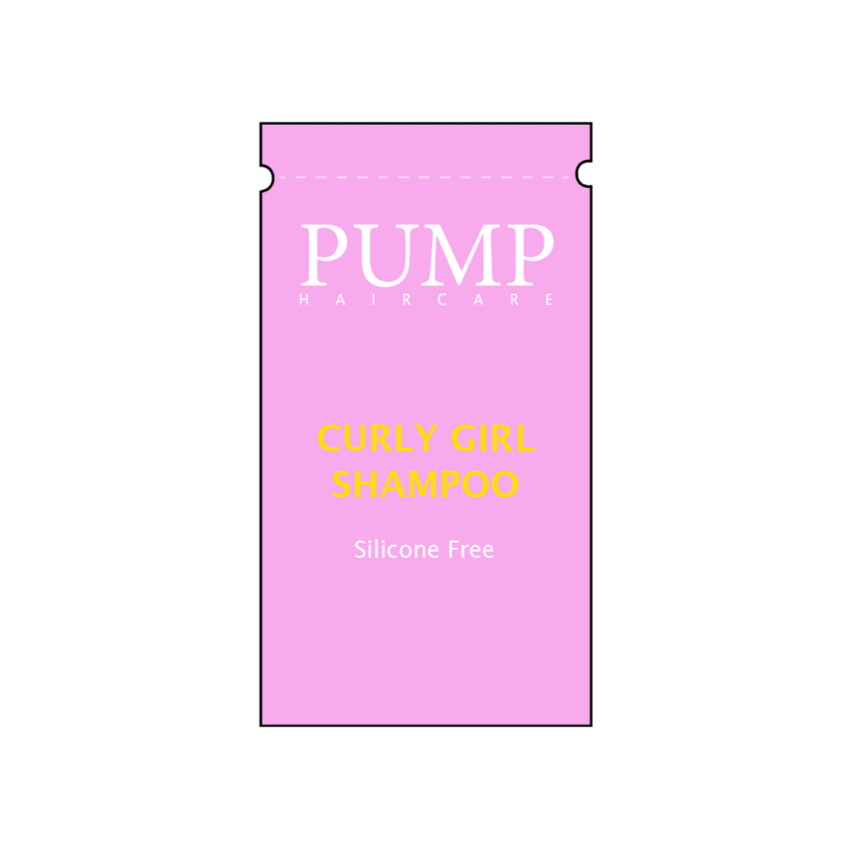 PUMP CURLY GIRL SHAMPOO SACHET SAMPLE Pump Haircare Price Attack