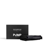 Pump Mulberry Silk Sleep Cap Black 22 Momme *includes box*
