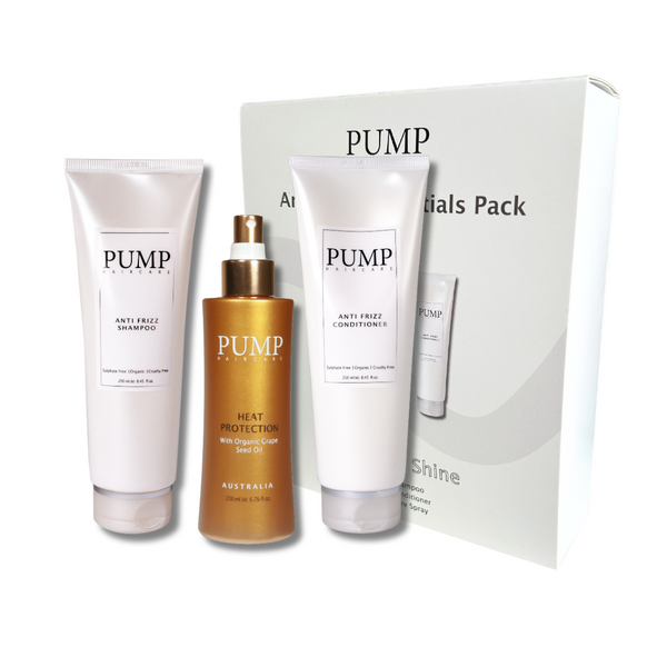 Pump Anti Frizz Essentials Pack (RRP $69.90)