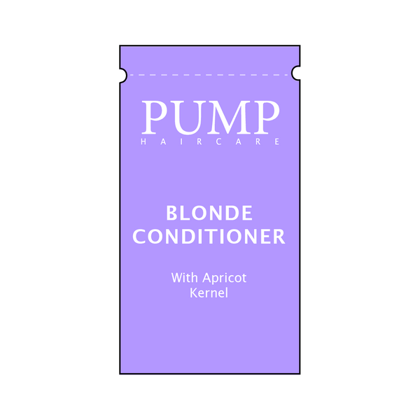 PUMP BLONDE TONING CONDITIONER SACHET SAMPLE - Pump Haircare