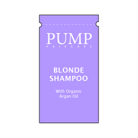 PUMP BLONDE SHAMPOO SACHET SAMPLE - Pump Haircare