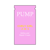 PUMP CURLY GIRL 2 IN 1 - SACHET SAMPLE - Pump Haircare