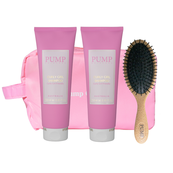 Pump Curly Girl Summer Brush Pack ($69.90)