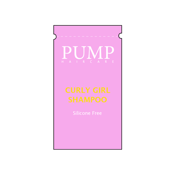 PUMP CURLY GIRL SHAMPOO SACHET SAMPLE - Pump Haircare