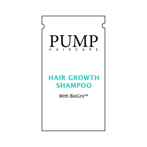 PUMP HAIR GROWTH SHAMPOO SACHET SAMPLE - Pump Haircare