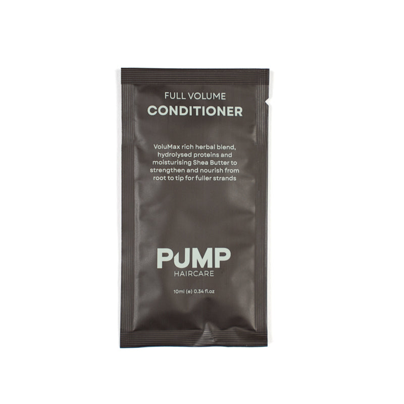 Full Volume Conditioner Sachet – Pump Haircare Price Attack