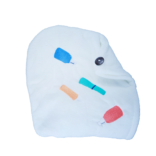 Pump Kurly Kidz Hair Towel *Includes Wrap Around*